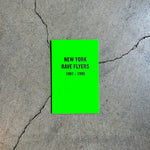 NY Rave Flyers 1991-1995