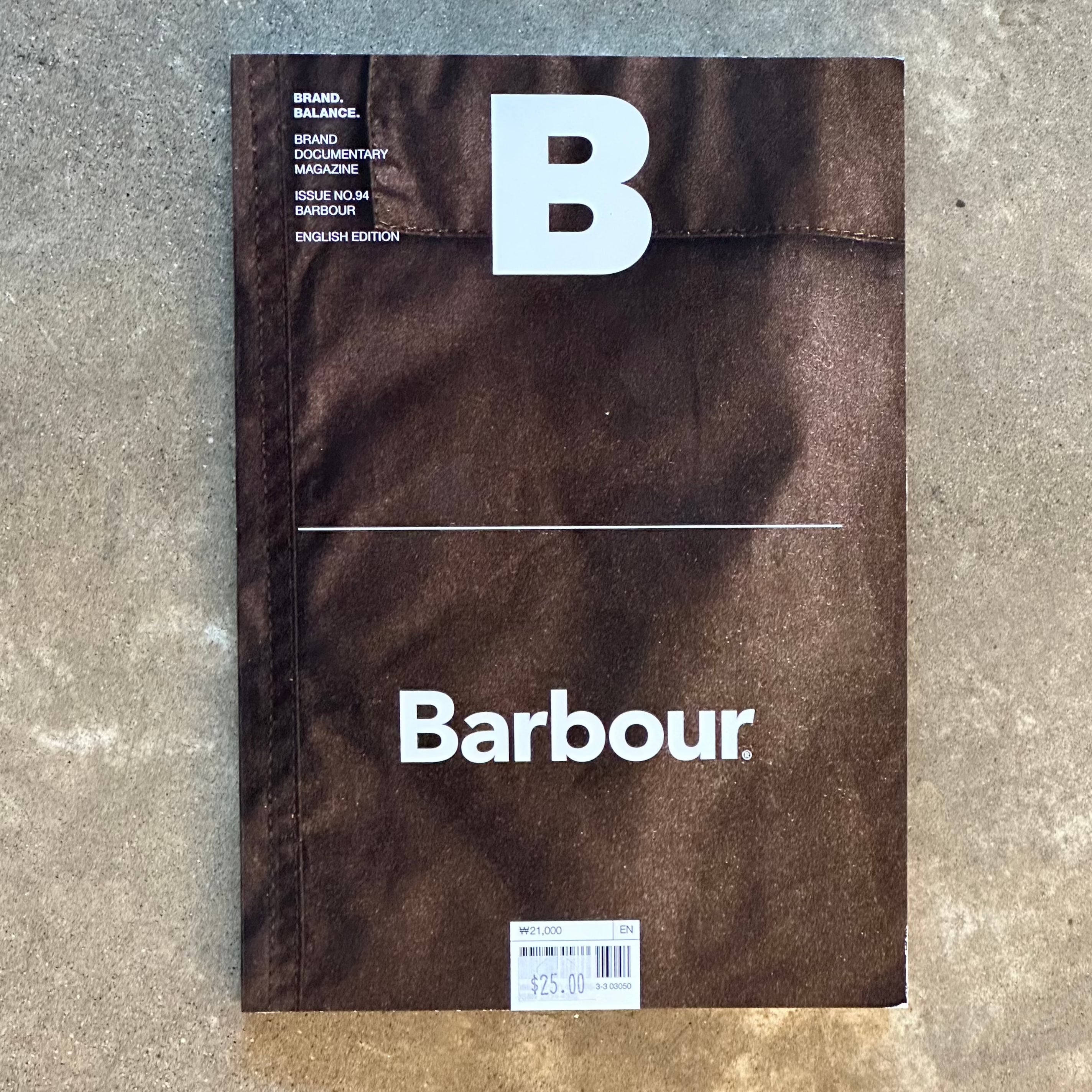通販　MagazineB　Barbour